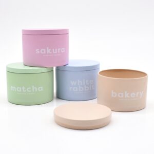 Custom 8oz Round Candle Tins