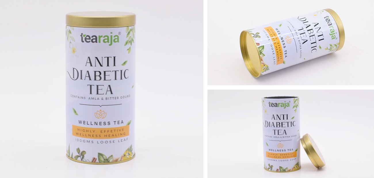 Reusable Empty Tea Tins Details