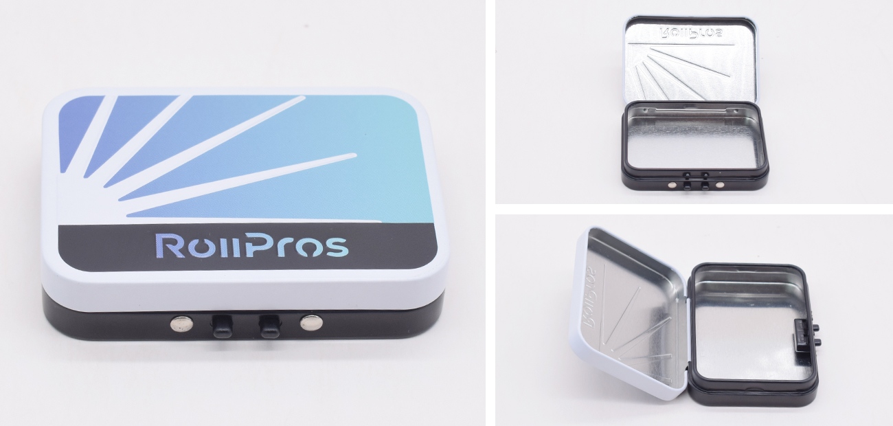 Custom Airtight Cannabis Tins with Lock Lid Details