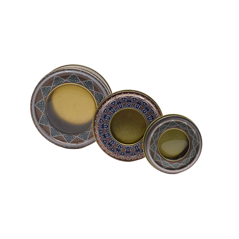 Special Style Printing Metal Saffron Tins