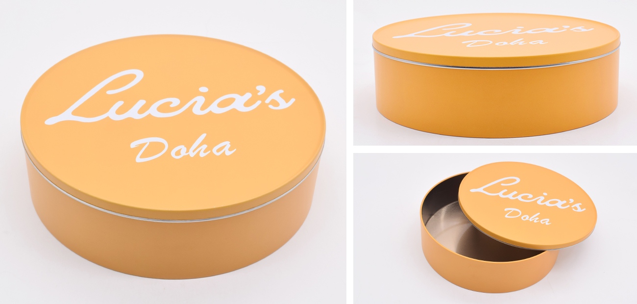 Custom Decorative Cake Tins Details