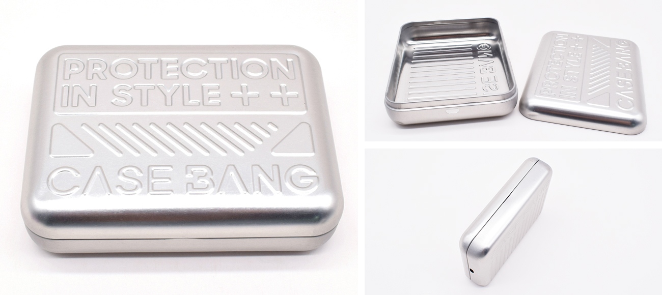 rectangular custom tin box details