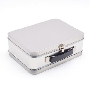 Embossed Logo Tin Lunch Boxes for Branding