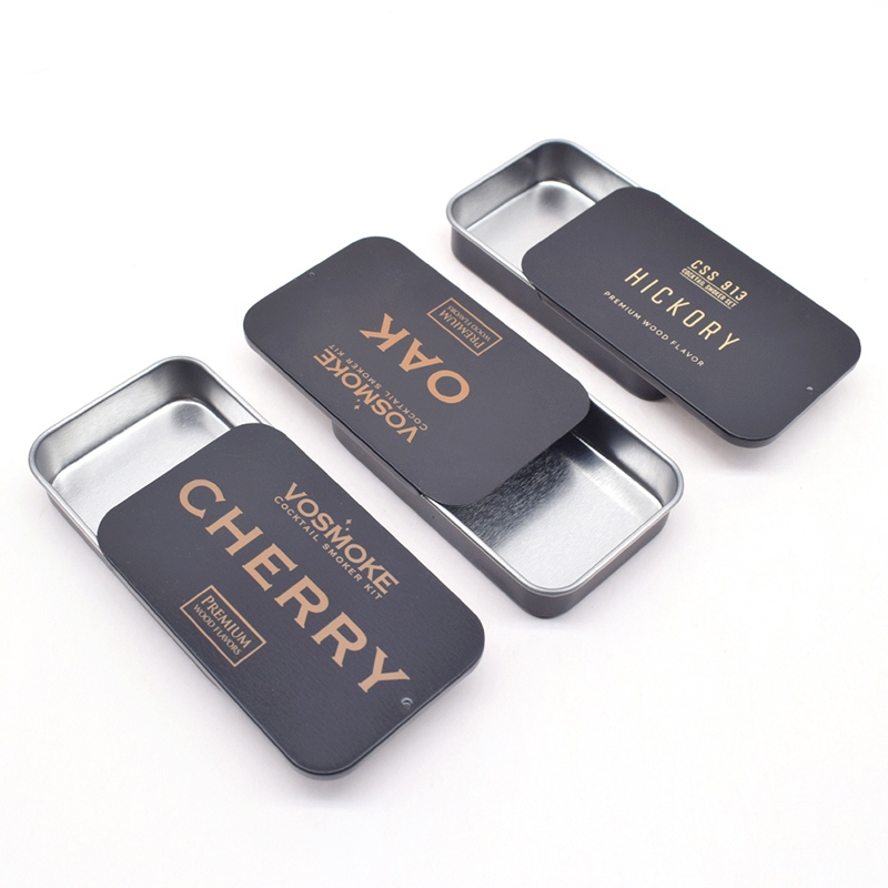 Custom Rectangular Sliding Tin Box