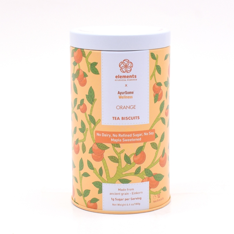 Food-Safety Cylinder Biscuit Tin Packaging