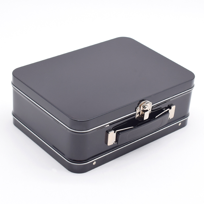 Custom Recyclable Tin Boxes with Handle