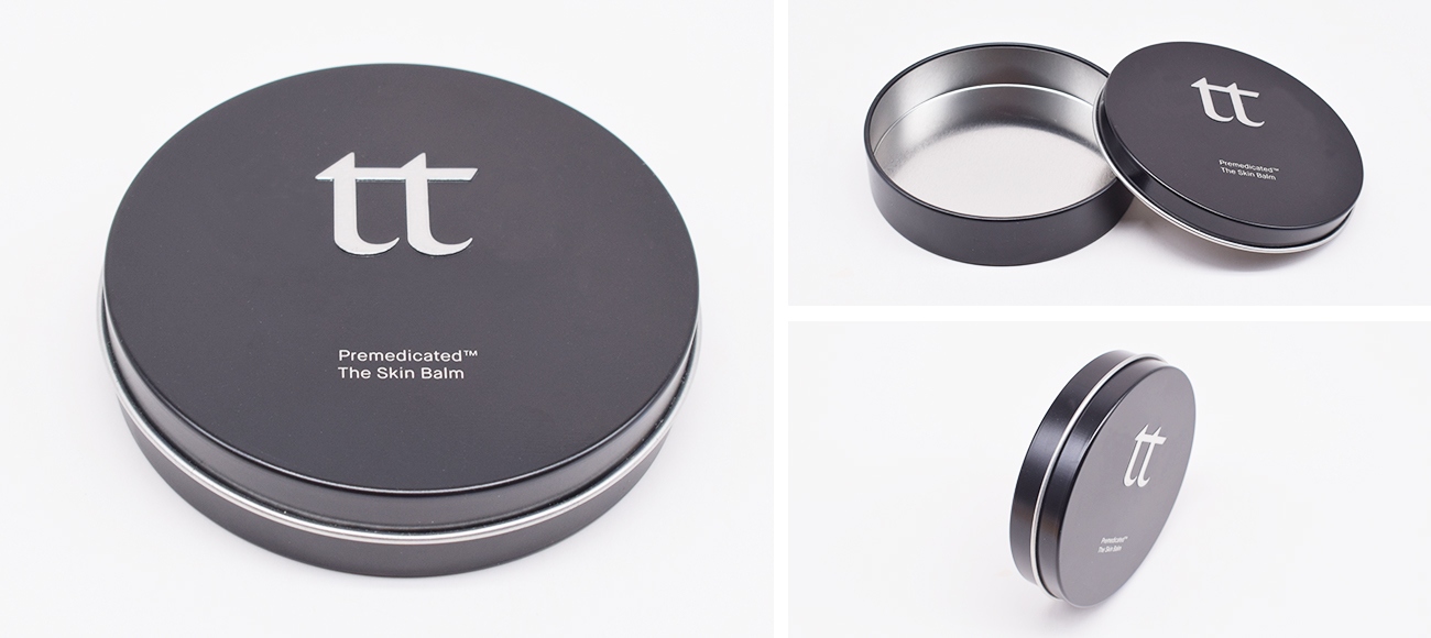 round tin box detail