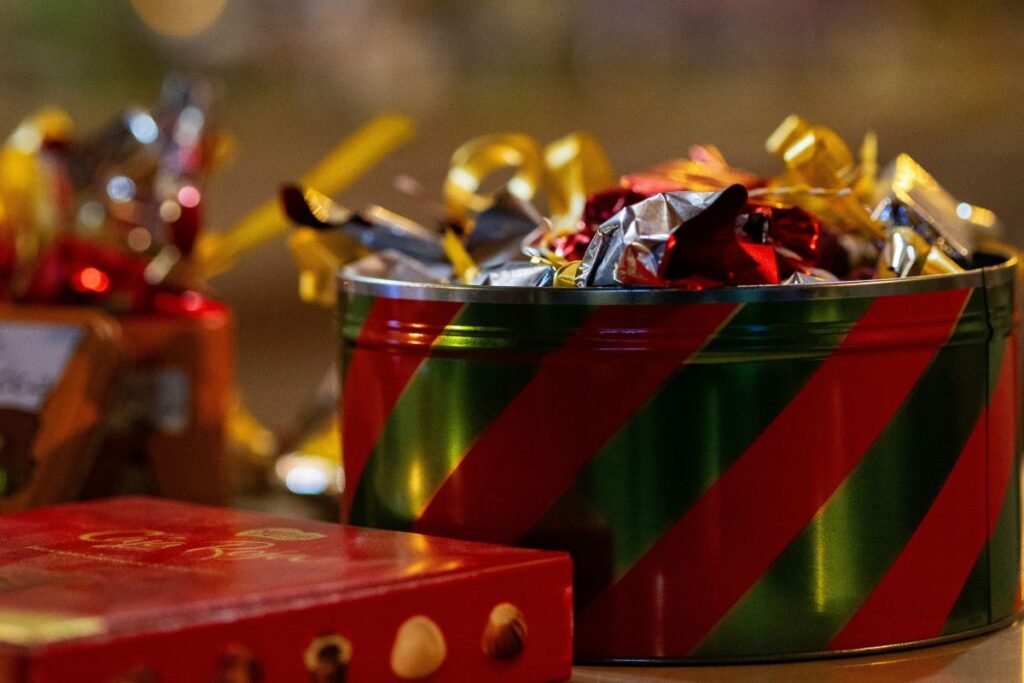 Metal Gift Tins for Candy